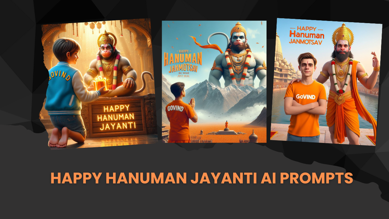 Happy Hanuman Jayanti AI Prompts