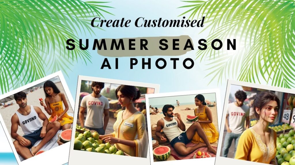 Create Customised Summer Season AI Photo