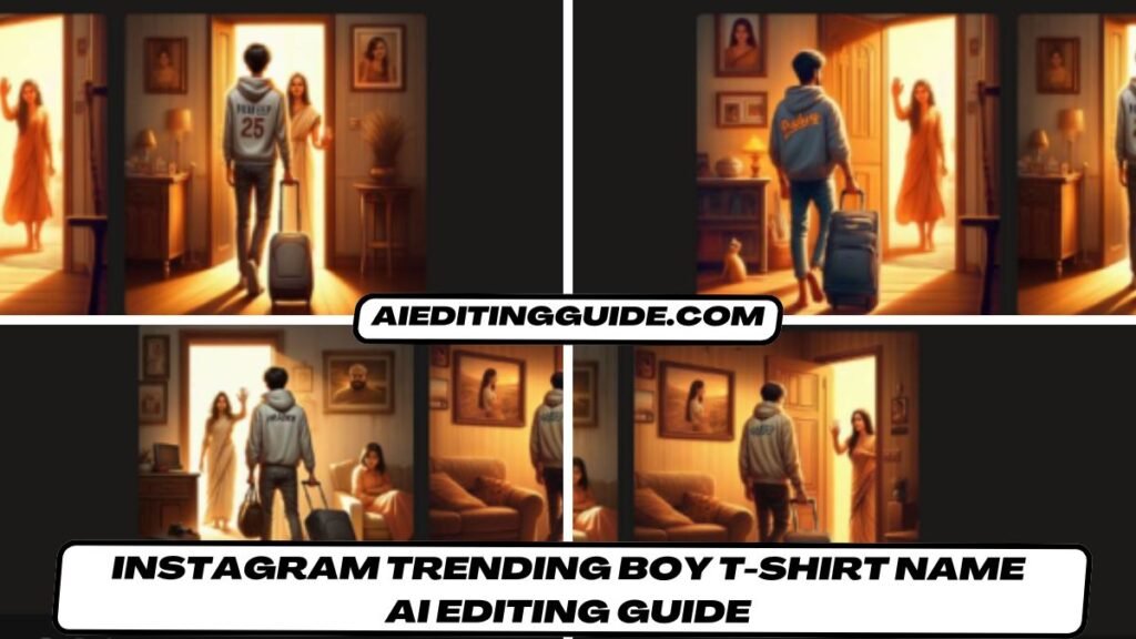 Instagram Trending Boy T-Shirt Name AI Editing Guide