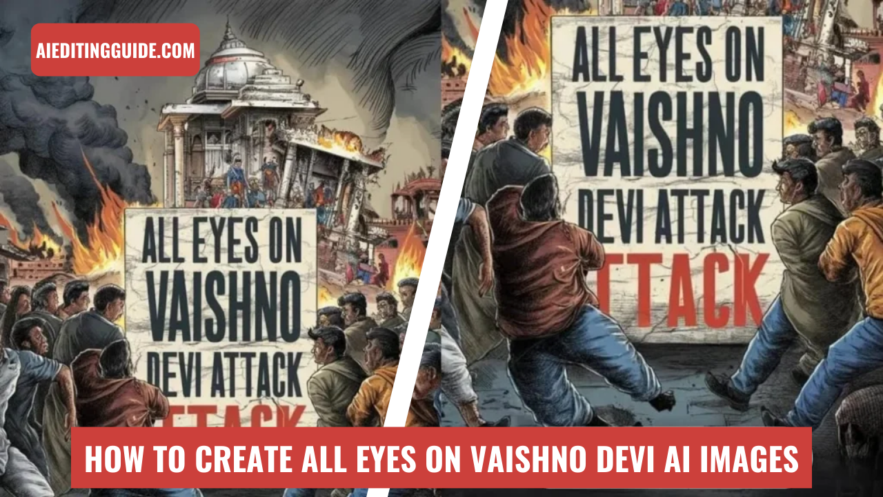 How To Create All Eyes On Vaishno Devi AI Images