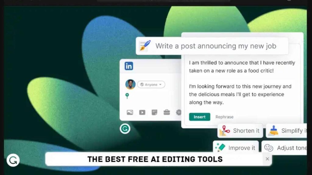 Best Free AI Editing Tools