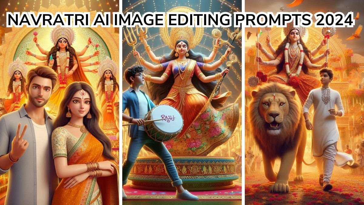 Navratri AI Image Editing Prompts 2024