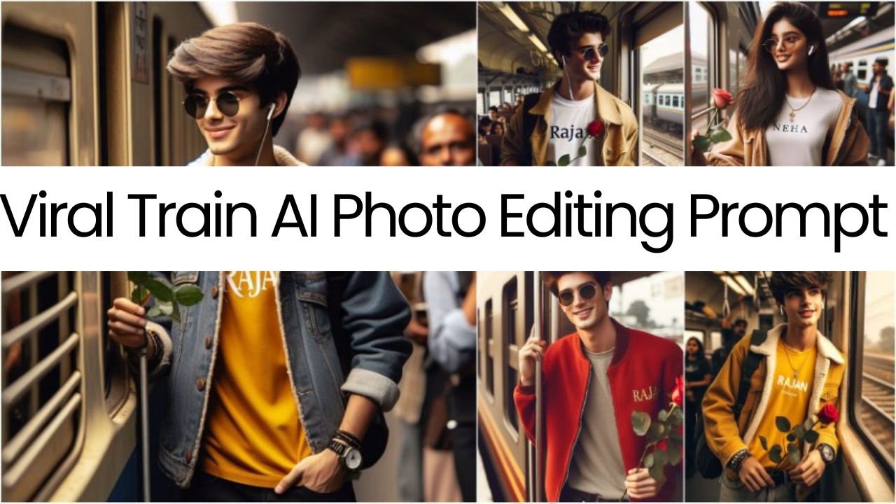 Viral Train AI Photo Editing Prompt 