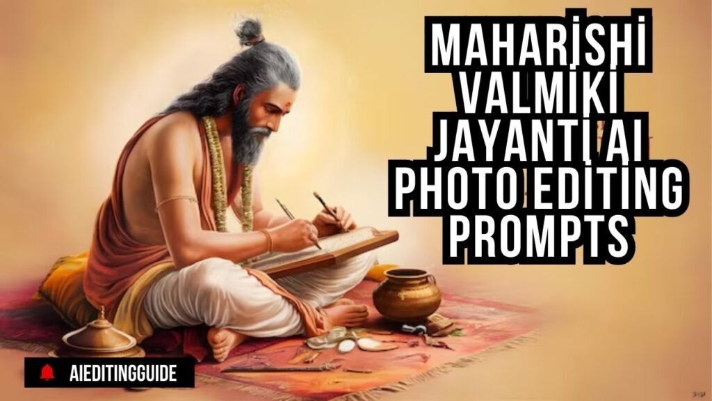 Maharishi Valmiki Jayanti AI Photo Editing Prompts