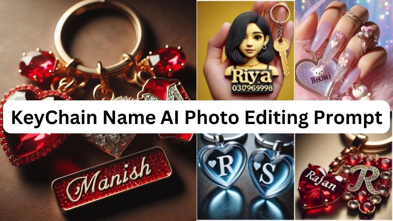 KeyChain Name AI Photo Editing Prompt